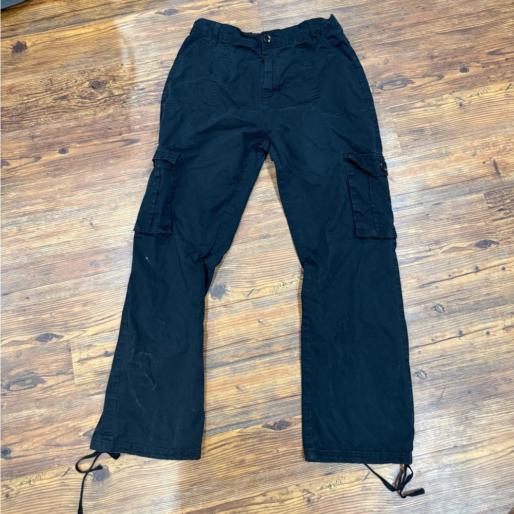 Women’s High Waisted Wide Leg Cargo Pants